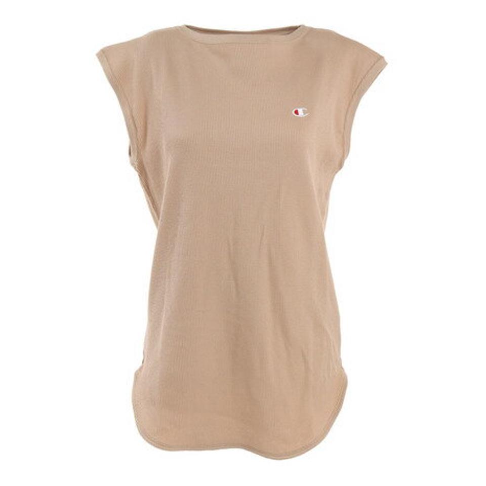 チャンピオン-ヘリテイジ(CHAMPION-HERITAGE) THERMAL リーブレスシャツ CW-V335 305 (レディース)