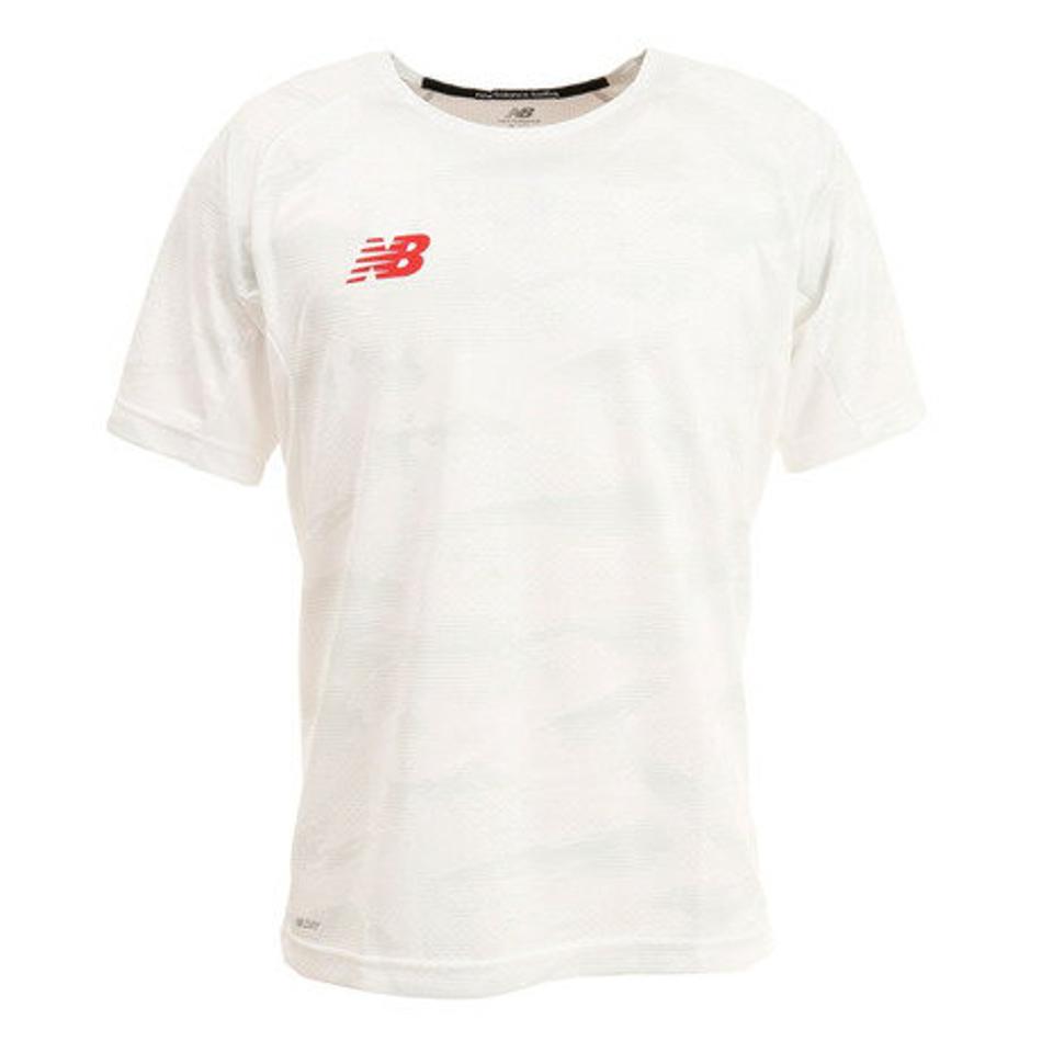 【10%OFFクーポン 対象ウェア2点以上購入で 5/5まで】ニューバランス(new balance) サッカーウェア トレーニングマッチシャツ JMTF2312WT (メンズ)