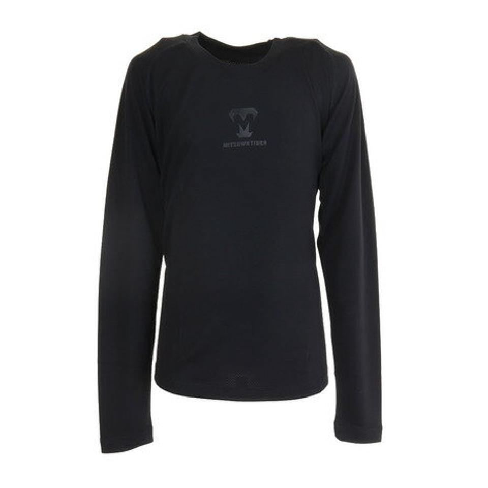 美津和タイガー（mitsuwa-tiger） ジュニア セミフィットラウンドネック長袖シャツ MT7HSJ59-048 （キッズ）