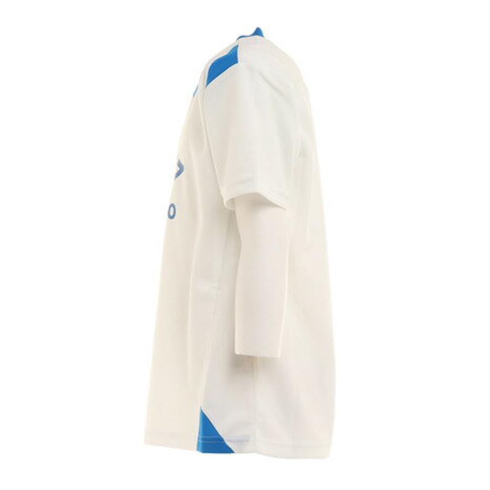 アンブロ(UMBRO) サッカーウェア ジュニア プラクティスシャツ UUJTJA65 WHT (キッズ)