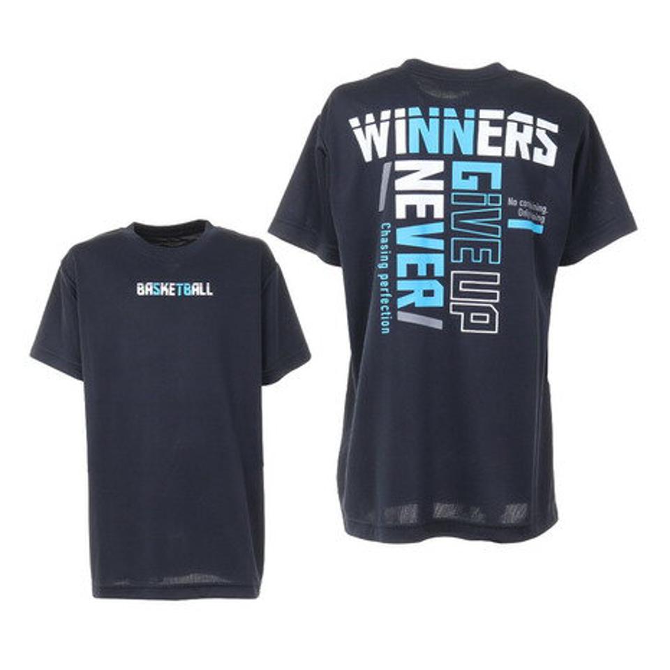 エックスティーエス(XTS)(キッズ) ジュニア バスケットボールウェア ドライプラス Winners never give up 751G2TS7145