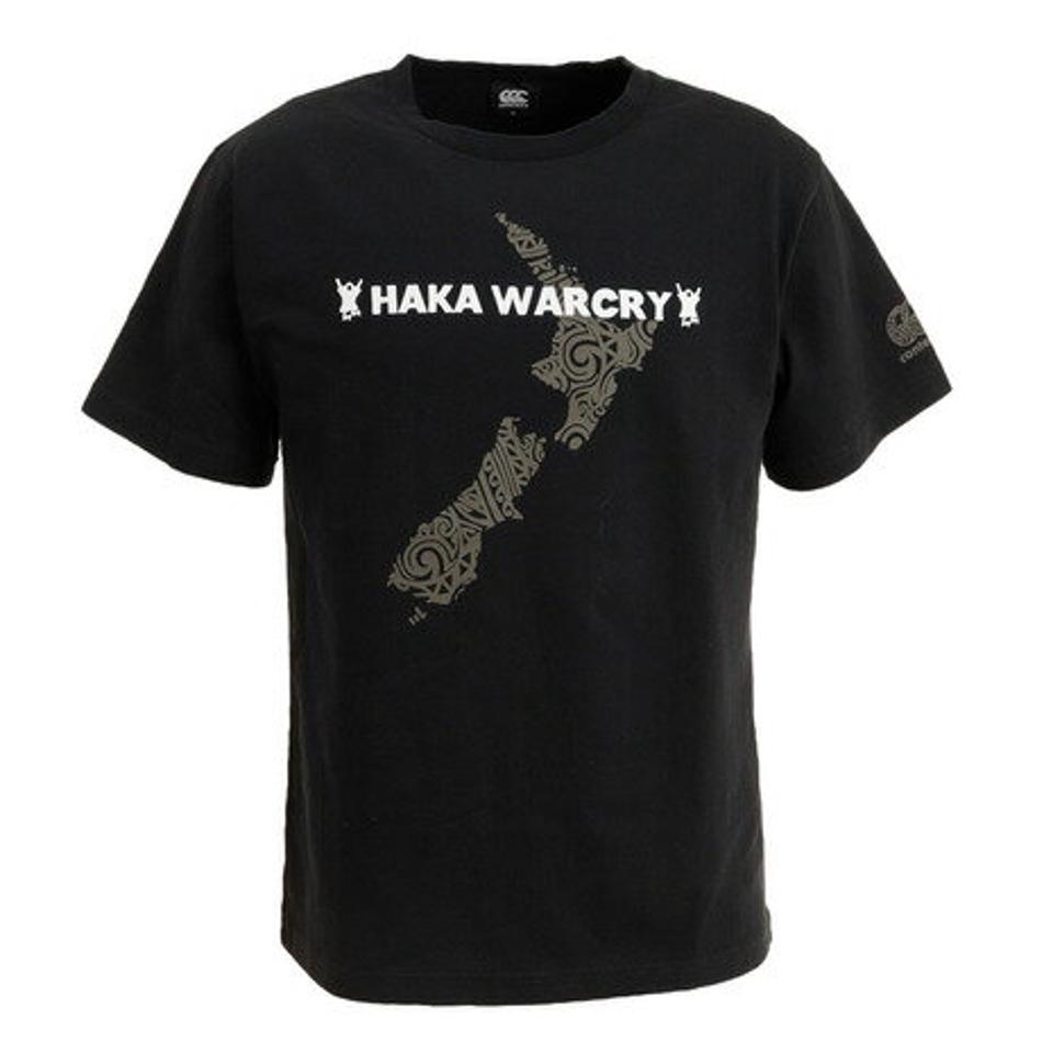 カンタベリー(canterbury) HAKA WARCRY 半袖Tシャツ RA32113 19 (メンズ)