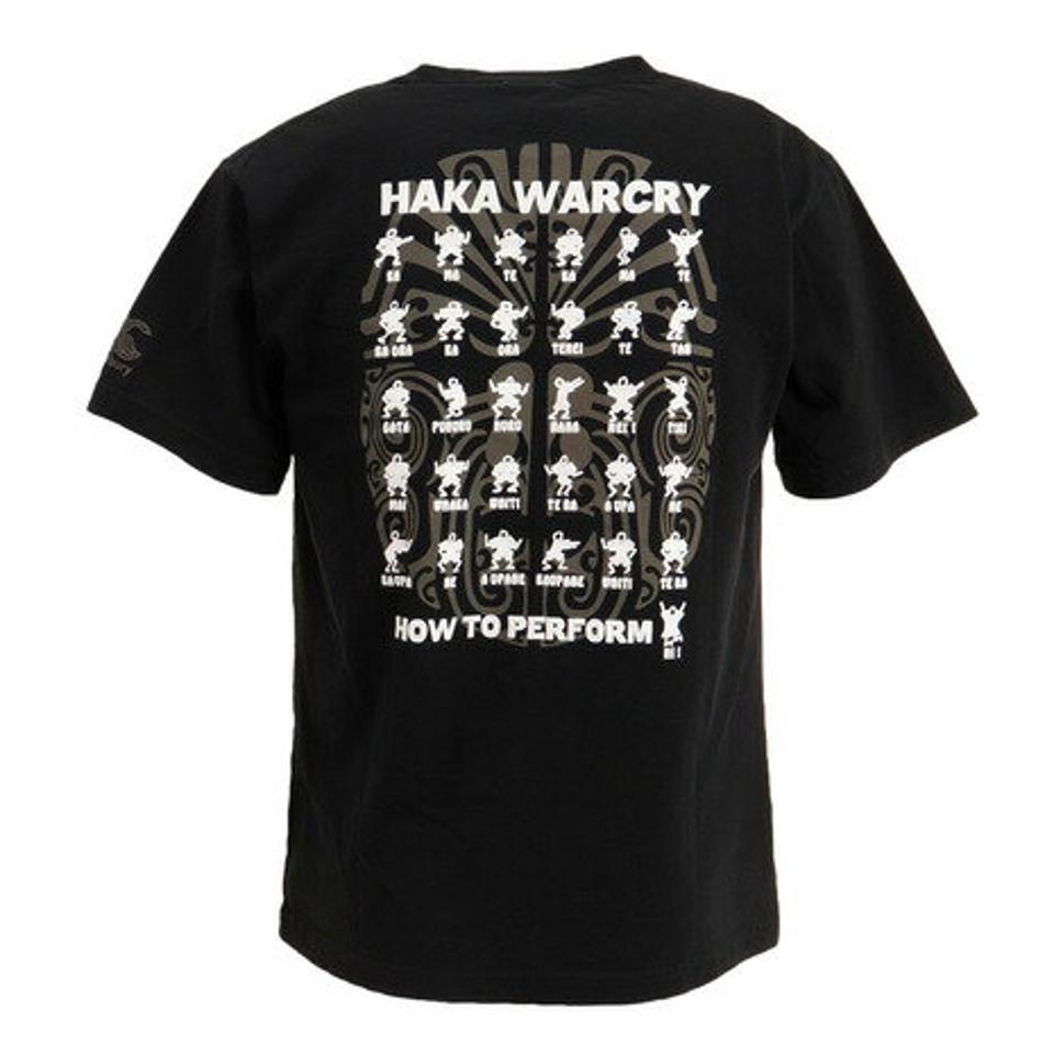 カンタベリー(canterbury) HAKA WARCRY 半袖Tシャツ RA32113 19 (メンズ)