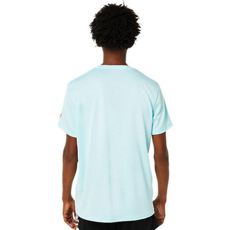 アシックス(ASICS) 陸上ウェア シャツ プリント半袖シャツ 2091A533.405 (メンズ)