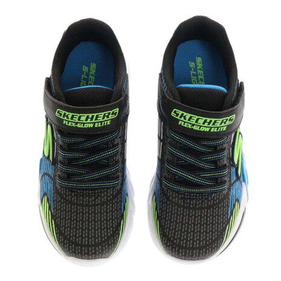 スケッチャーズ（SKECHERS） ジュニアスニーカー スポーツシューズ フレックス グローエリート 400135L-BBLM （キッズ）