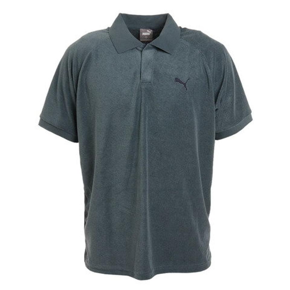 プーマ（PUMA） PPC パイル 半袖ポロシャツ 849196 42 BGRY （メンズ）