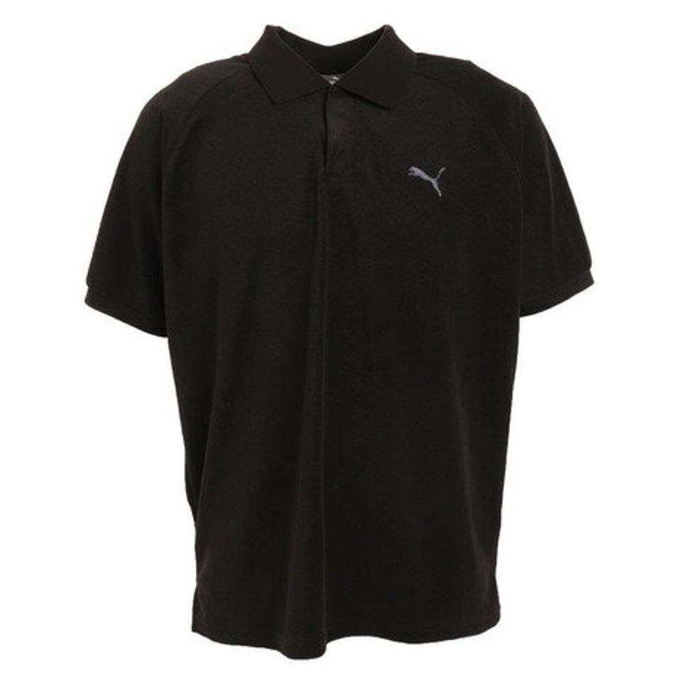 プーマ（PUMA） PPC パイル 半袖ポロシャツ 849196 01 BLK （メンズ）