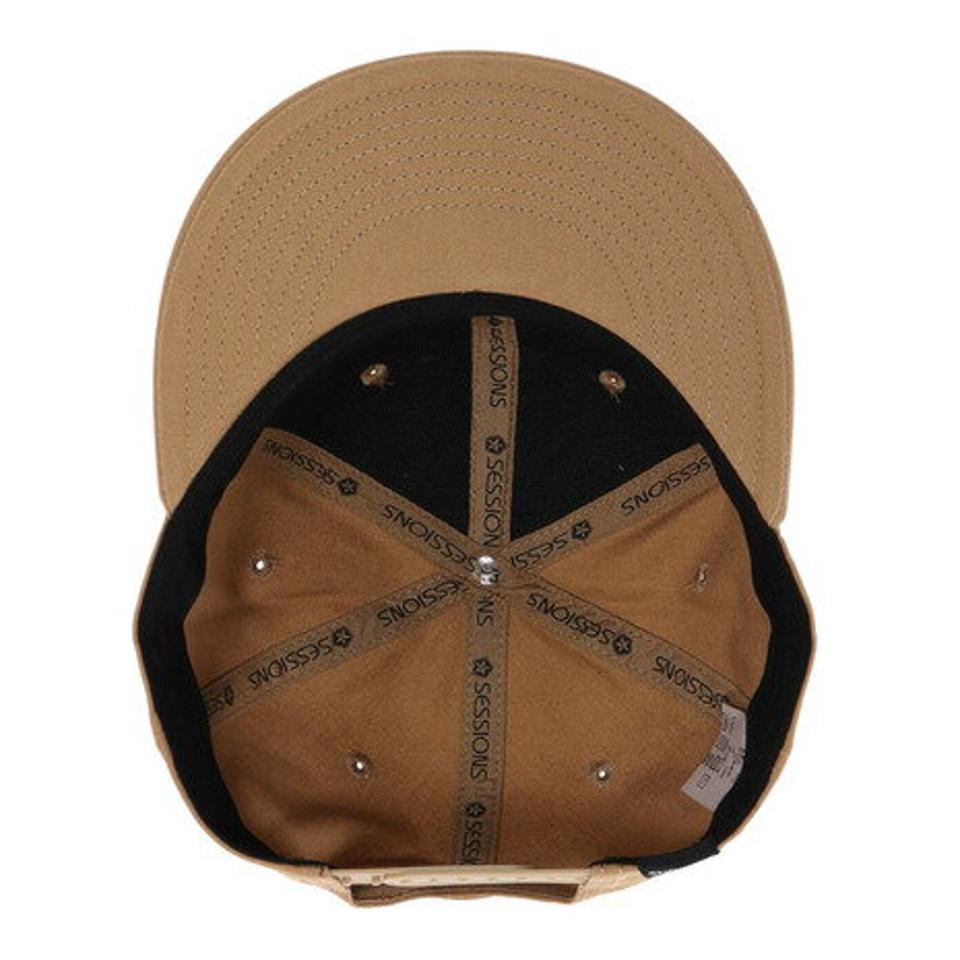 セッションズ(SESSIONS) バーロゴBBキャップ 218216 BEG (メンズ)