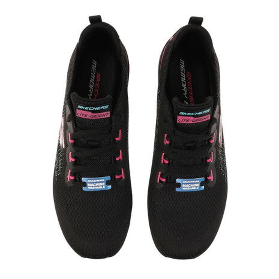 スケッチャーズ（SKECHERS）（レディース） ダイナマイト 2.0 ストライド ブラック ネイビー 149546 レディース シューズ スニーカー