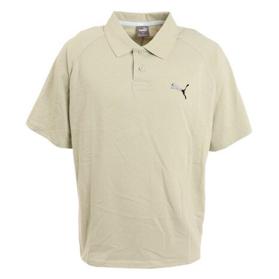 【ポイント10倍】プーマ（PUMA） STYLE TECH 半袖ポロシャツ 671095 33 BEG （メンズ）