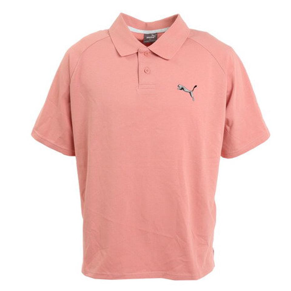 【ポイント10倍】プーマ（PUMA） STYLE TECH 半袖ポロシャツ 671095 24 PNK （メンズ）