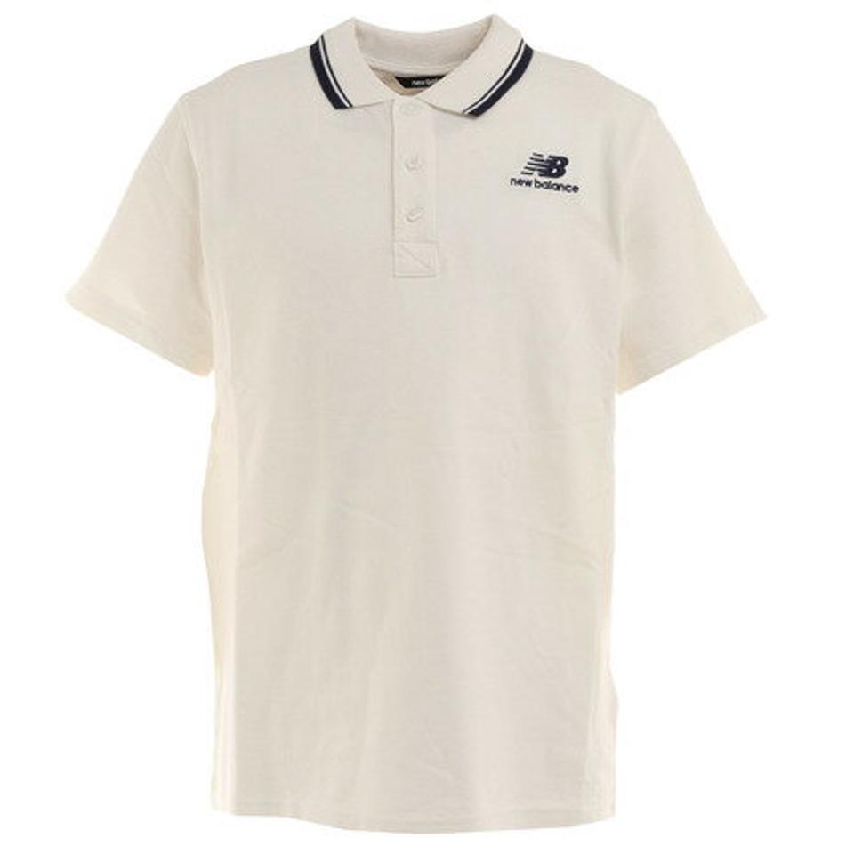 【2点10%OFFクーポン対象！8/10まで】ニューバランス（new balance）（メンズ） ショートスリーブポロシャツ AMT01983