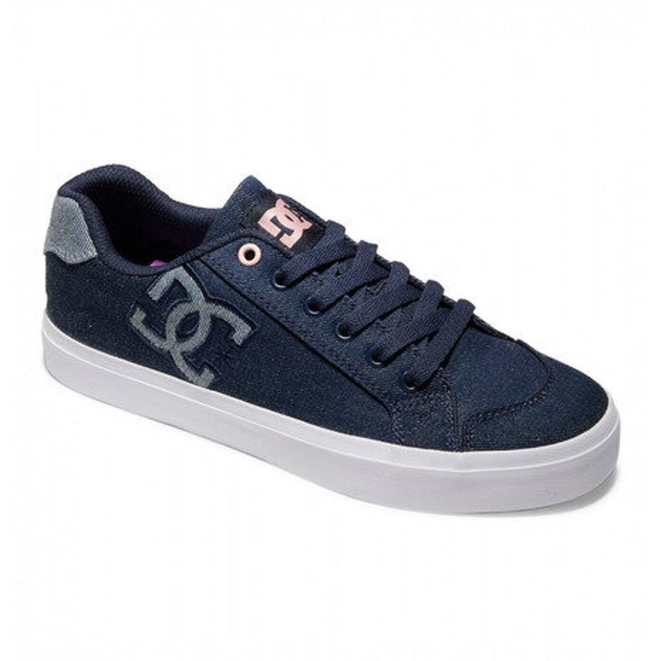 ディーシーシューズ（DC SHOES）（レディース）レディース スニーカー 紺 Ws チェルシー プラス Ws CHELSEA PLUS TX SE ネイビー 22SP DW221010 DDM