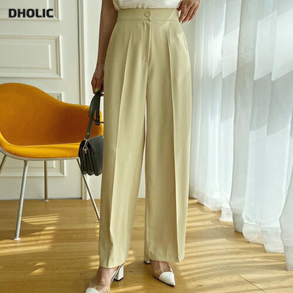 バックシークレットゴムストレートスラックス・全3色・b67042 レディース 【pt】韓国ファッション ボトムス ロング ロングパンツ スラックスパンツ スラックス シークレットゴム ストレート ハイウエスト 無地 シンプル フェミニン 春 秋