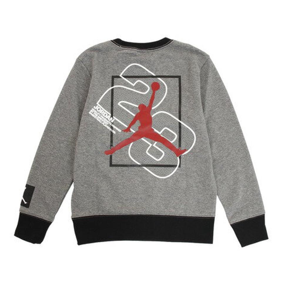 ジョーダン（JORDAN） ジュニア ボーイズ FRENCHTERRY クルーネックシャツ 95A746-GEH （キッズ）