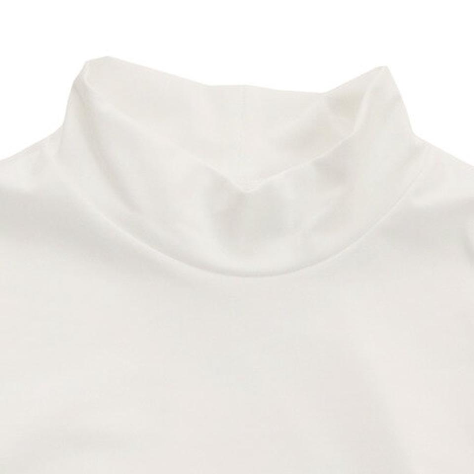 パフォーマンスギア（PG）（キッズ）サッカー ジュニア インナー ストレッチハイネックシャツインナーシャツ 長袖 742PG9ES4531 白 アンダーシャツ