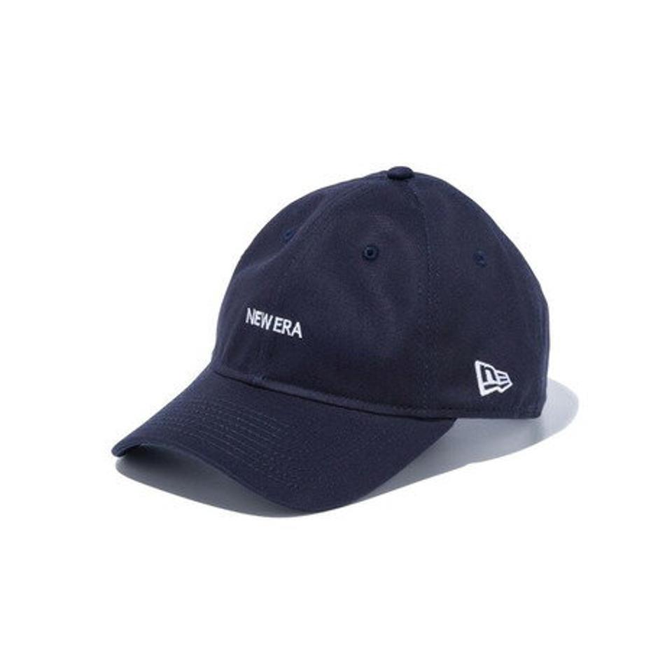 ニューエラ(NEW ERA) 帽子 メンズ キャップ 9THIRTY クロスストラップ NEW ERA ミニロゴ ネイビー × ホワイト 12026714 日よけ (メンズ)