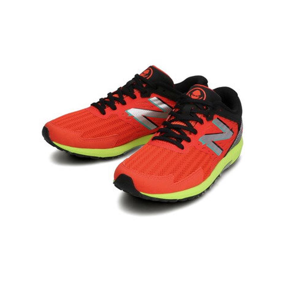 【20%OFFクーポン対象！12/11まで】ニューバランス（new balance）（キッズ）ジュニア ランニングシューズ レッド ブラック NB HANZO J X4 YPHANZX4M レースシューズ 靴 シューズ