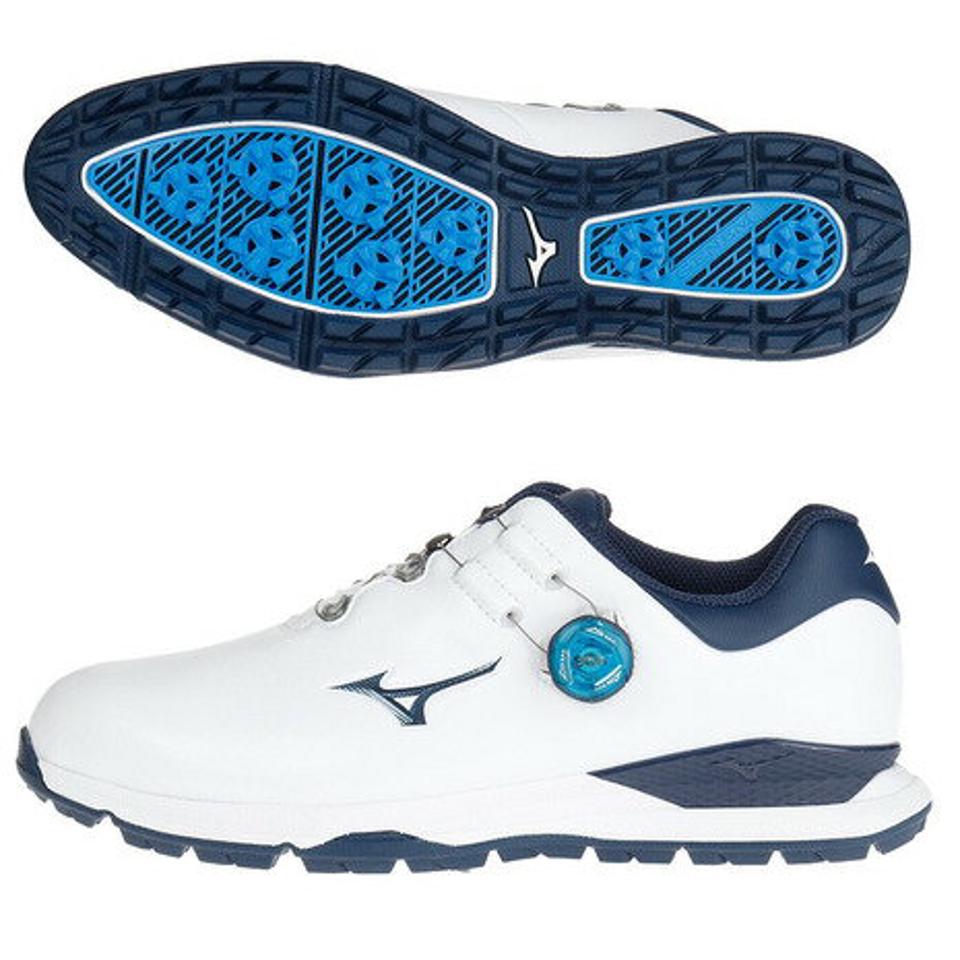 ミズノ（MIZUNO） ゴルフシューズ スパイクレス メンズ ジェネム010 ボア EEE/3E 51GM200014 （メンズ）