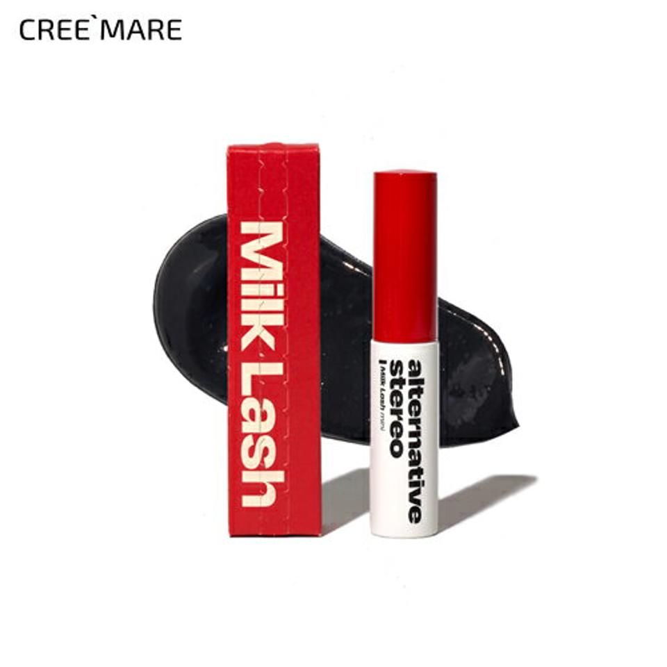 [オルタナティヴステレオ] ミルクラッシュマスカラミニ(No.1ピーチブラック)・51897 コスメ cosme【MAKEUP】オルタナティヴステレオ ALTERNATIVESTEREO マスカラ ミニ 小さい まつげ まつ毛 睫毛 ブラック 黒 韓国 韓国コスメ