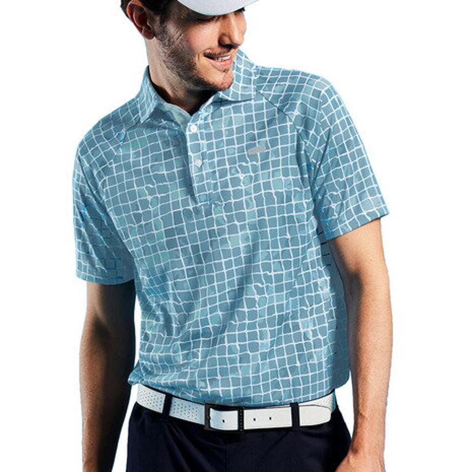 エピキュール（epicure） ゴルフウエア メンズ シーサイドチェックワイドカラーポロシャツ 151-22440-092 （メンズ）