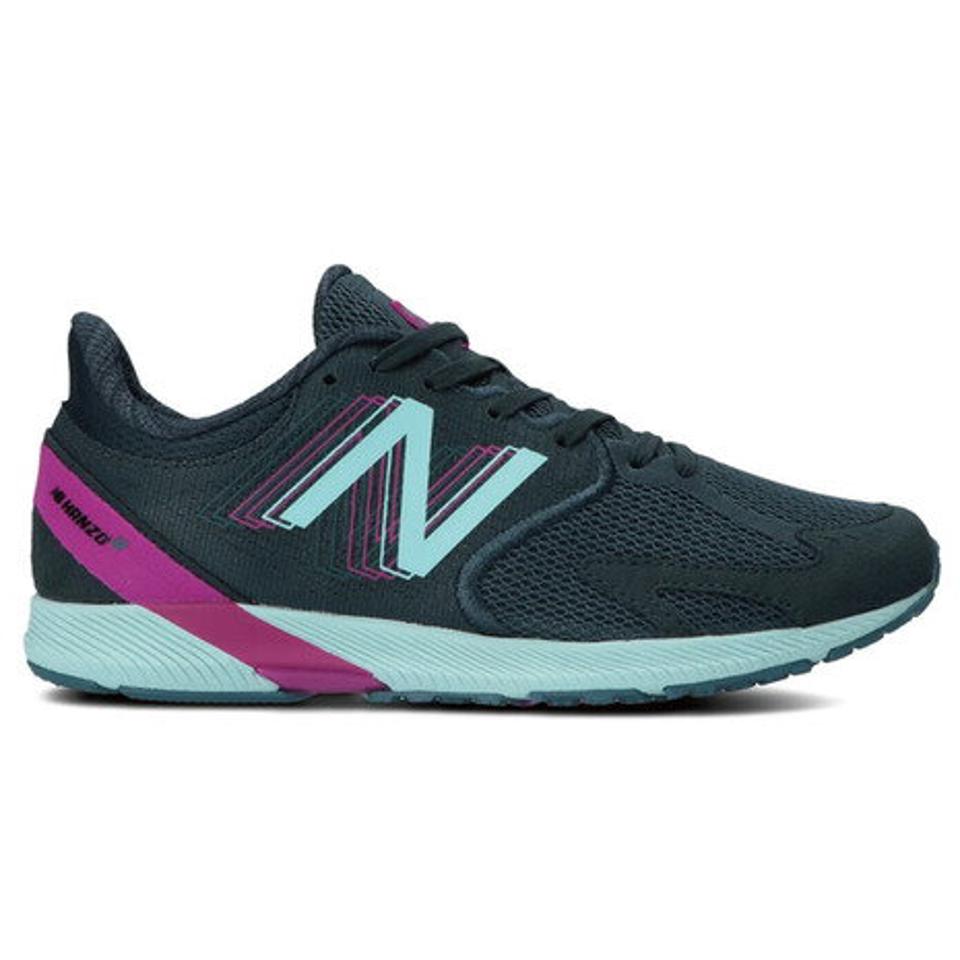 ニューバランス（new balance）（レディース）ランニングシューズ ネイビー ハンゾー HANZO R I3 WHANZRI3D トレーニングシューズ 部活 マラソン レディース