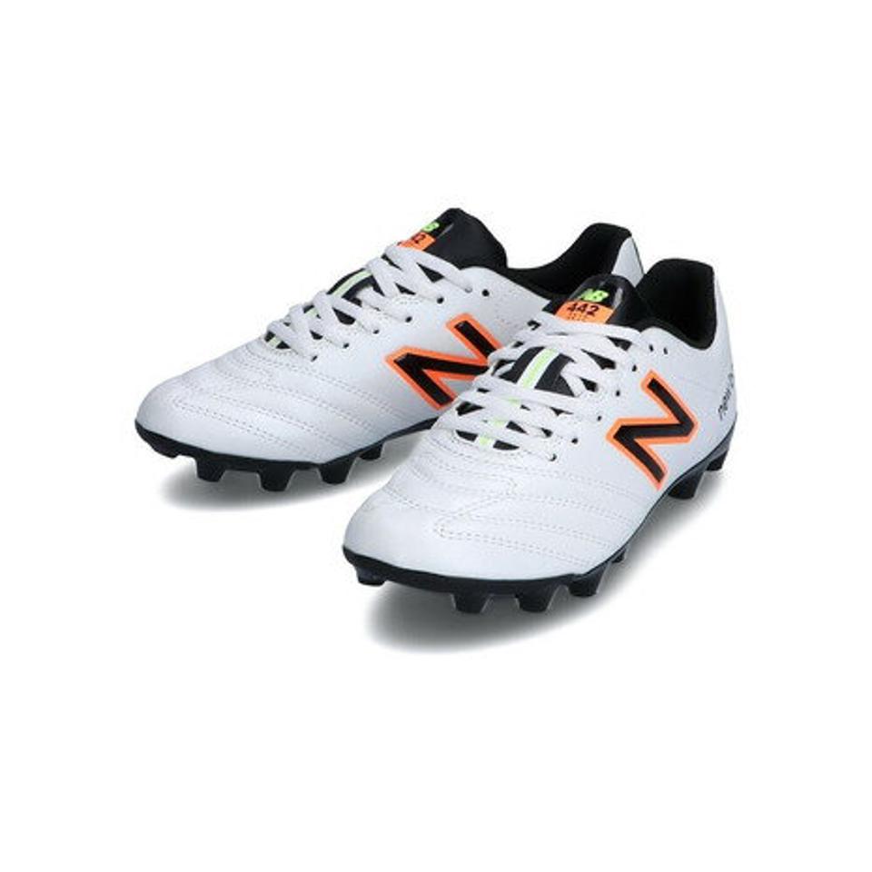 【20%OFFクーポン 27日まで】ニューバランス(new balance) ジュニアサッカースパイク ハードグラウンド用 442 ACADEMY JNR HG WC1 JSCTHWC1M サッカーシューズ (キッズ)