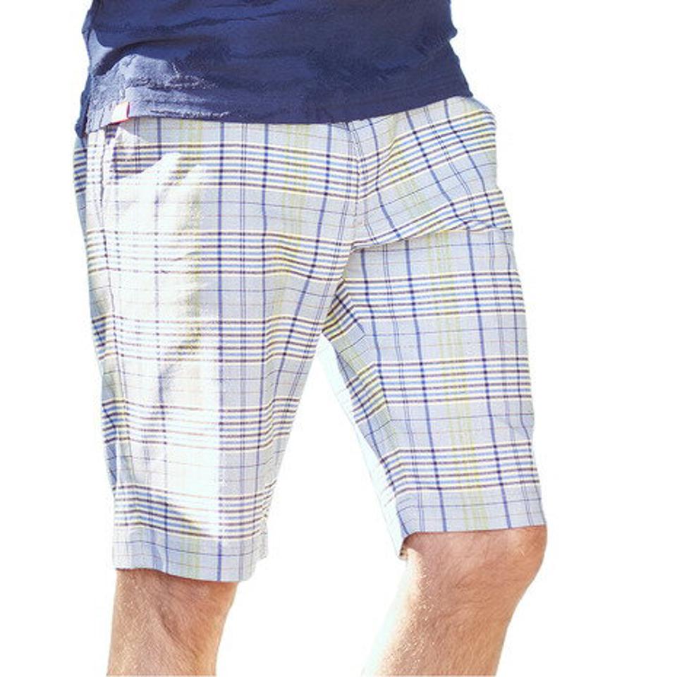 ROSASEN ゴルフウェア メンズ チェックショートパンツ 044-72443-098 （メンズ）