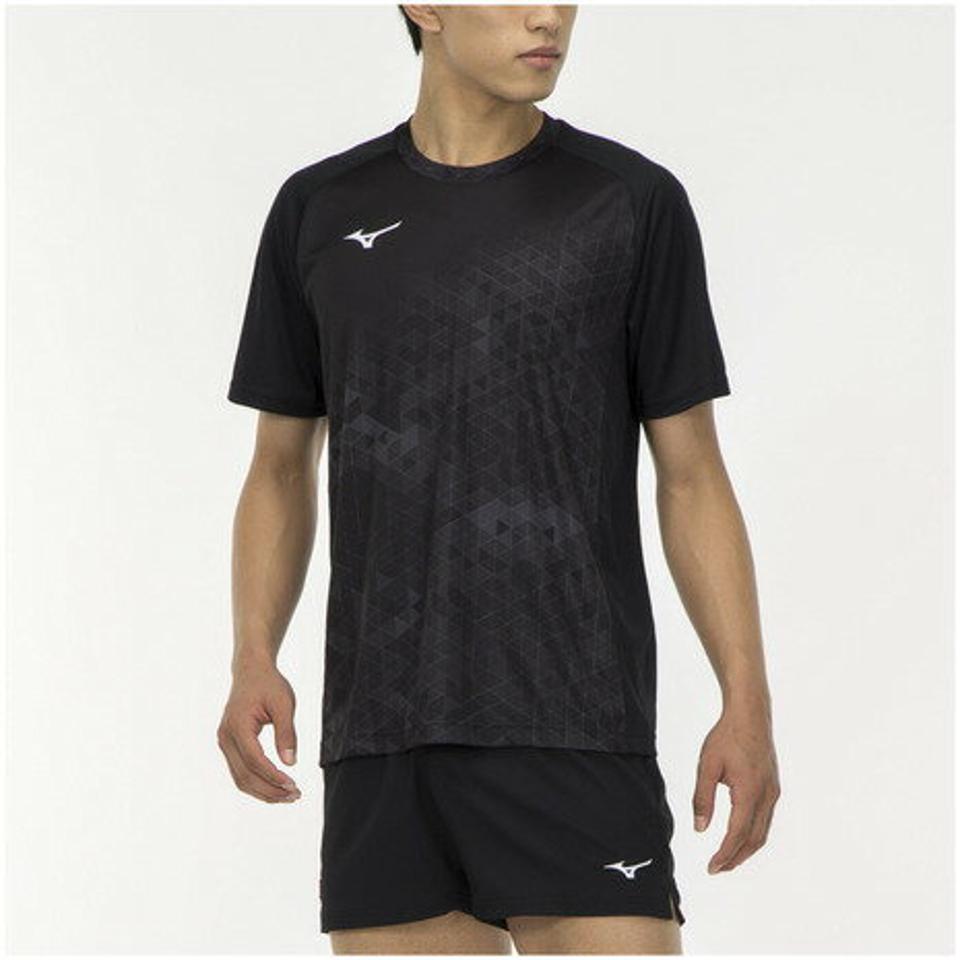 ミズノ（MIZUNO）（メンズ、レディース）卓球ウエア シャツ ゲームシャツ ユニセックス 82JA2104