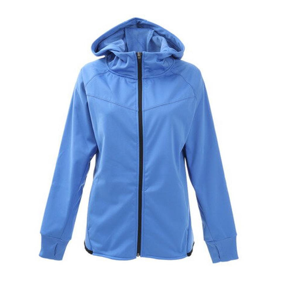 デュアリグ(DUARIG) ウィンドクロスボンディングフルジップパーカー 861D1CD2120 BLU (レディース)