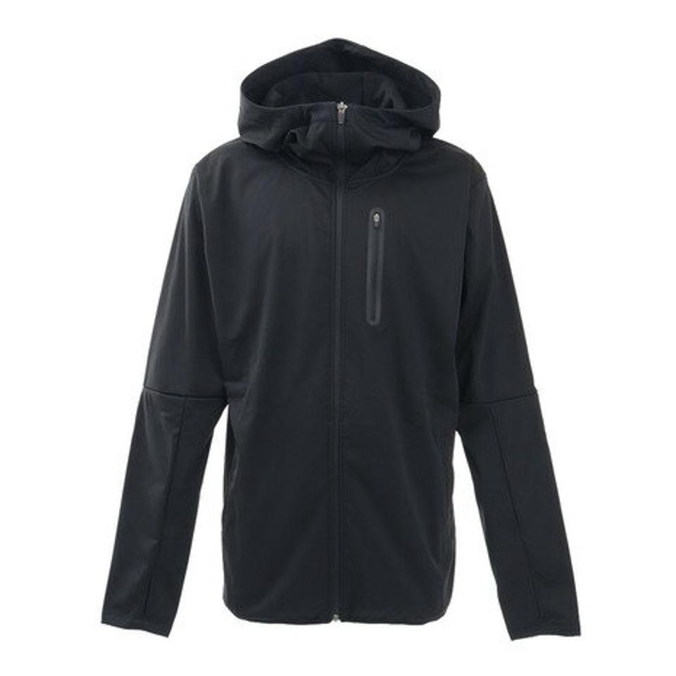 デュアリグ(DUARIG) ウィンドクロスボンディングフルジップパーカー 860D1CD2117 BLK (メンズ)