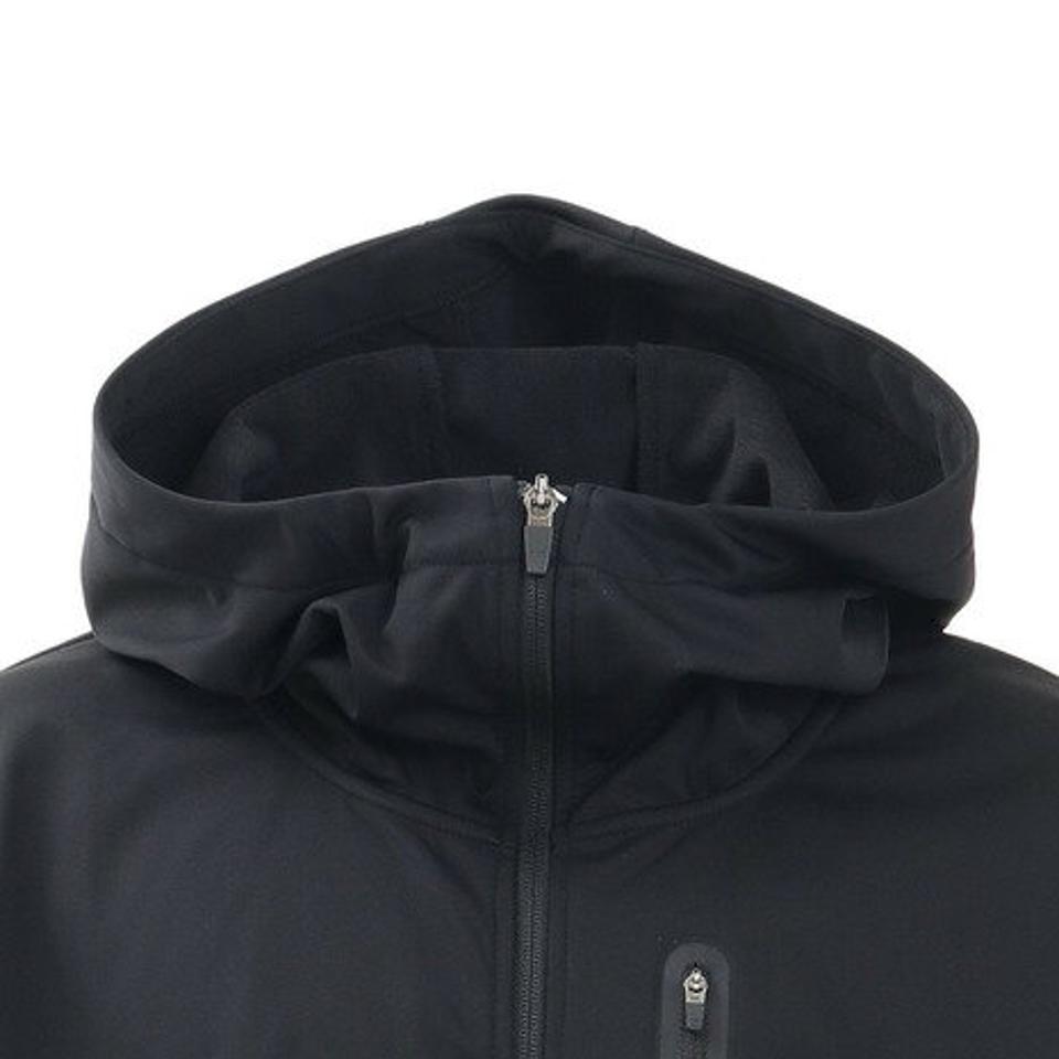 デュアリグ(DUARIG) ウィンドクロスボンディングフルジップパーカー 860D1CD2117 BLK (メンズ)
