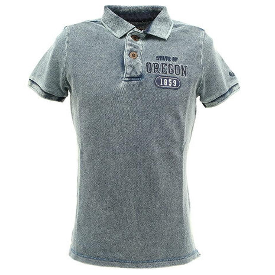 エルケクス（ELKEX） INDIGO DYED ポロシャツ 881EK0FQ3289LBLU オンライン価格 （メンズ）