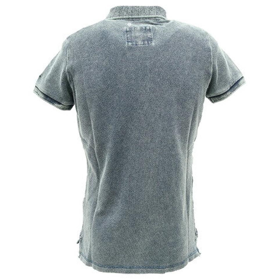 エルケクス（ELKEX） INDIGO DYED ポロシャツ 881EK0FQ3289LBLU オンライン価格 （メンズ）