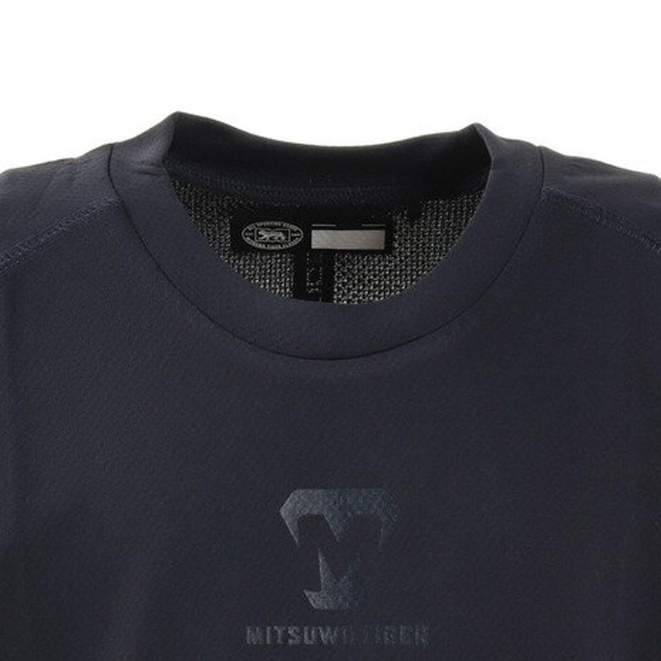 美津和タイガー（mitsuwa-tiger）（キッズ） 野球 アンダーシャツ ジュニア セミフィット 長袖 Uネック インナー シャツ MT7HSJ59