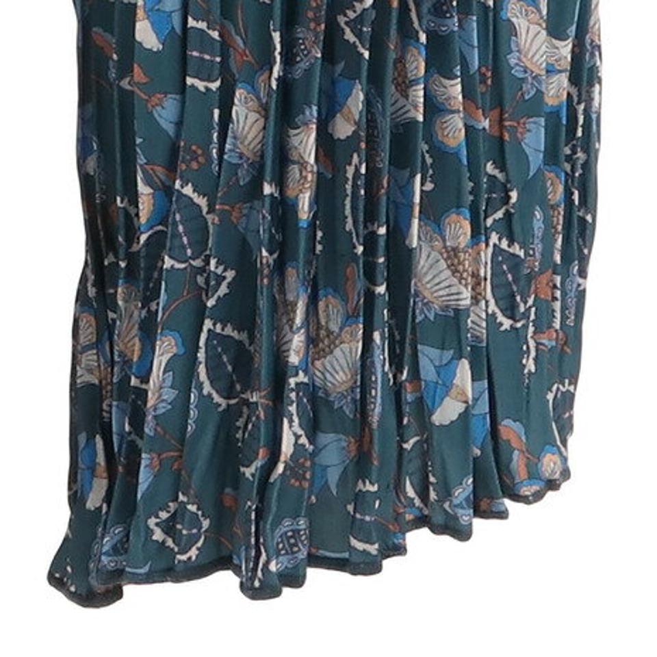 クローバーリーフ(LOVERS' LANE 45)(レディース)花柄ギャザーガウチョパンツ XE12801256-GRN