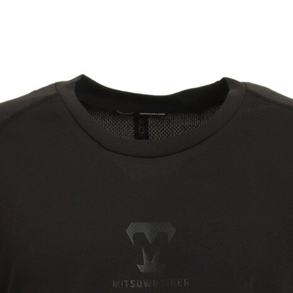 美津和タイガー（mitsuwa-tiger） 野球 アンダーシャツ セミフィット ラウンドネック 長袖 インナー シャツ MT7HSA59-090 （メンズ）