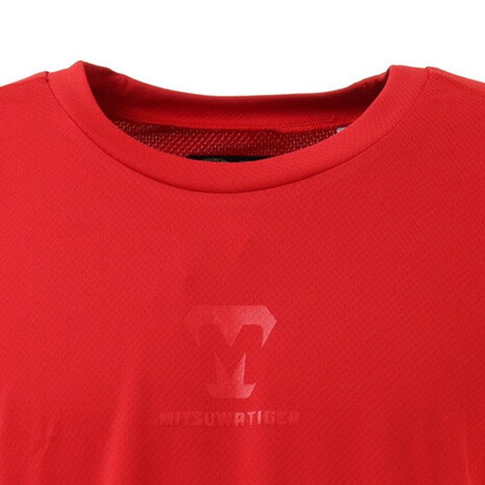 美津和タイガー（mitsuwa-tiger） 野球 アンダーシャツ セミフィット ラウンドネック ロングスリーブ インナー シャツ MT7HSA59-070 （メンズ）