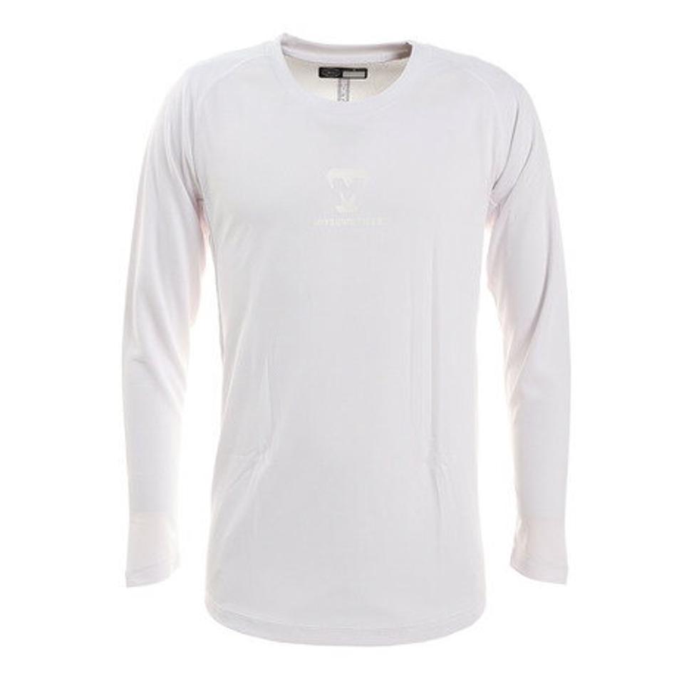 美津和タイガー（mitsuwa-tiger） 野球 アンダーシャツ セミフィット ラウンドネック 長袖 インナー シャツ MT7HSA59-010 （メンズ）