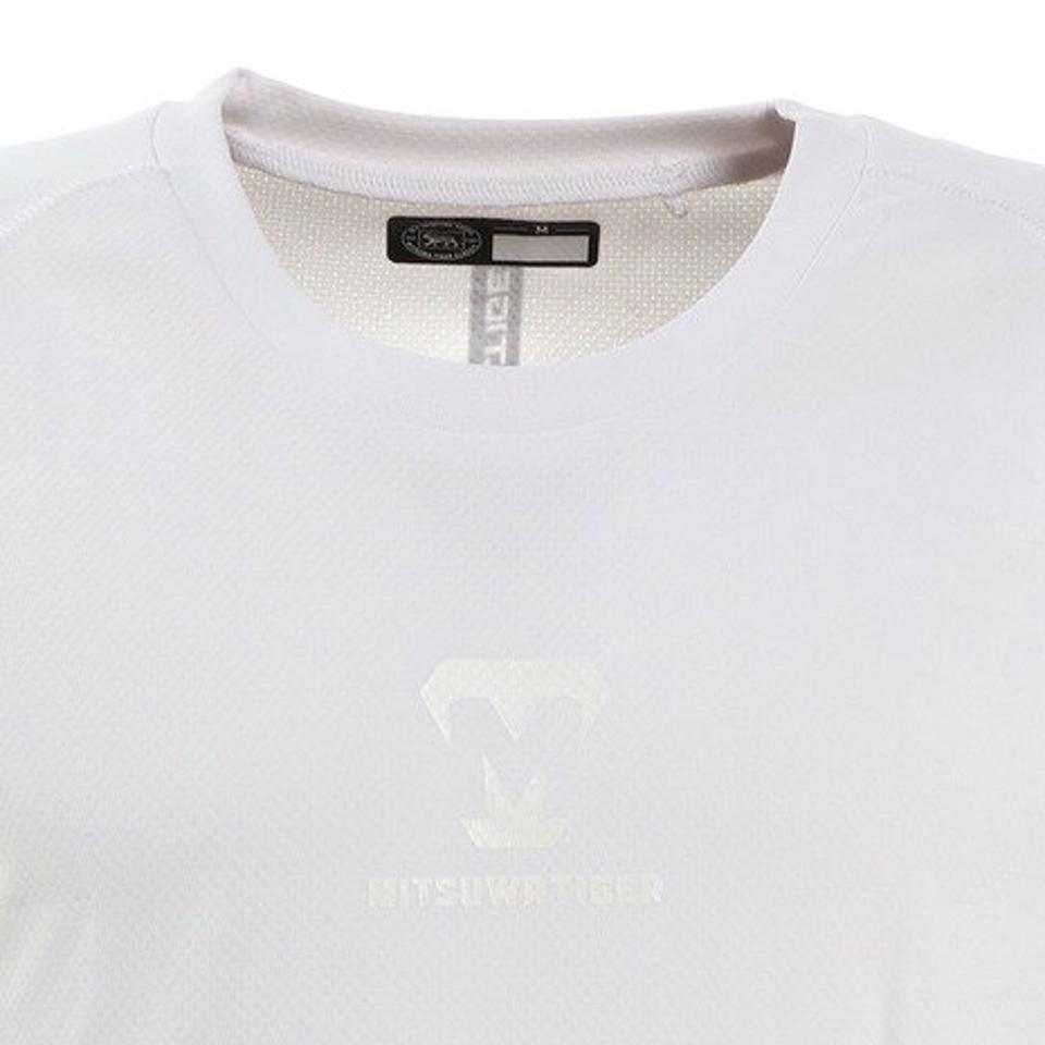 美津和タイガー（mitsuwa-tiger） 野球 アンダーシャツ セミフィット ラウンドネック 長袖 インナー シャツ MT7HSA59-010 （メンズ）