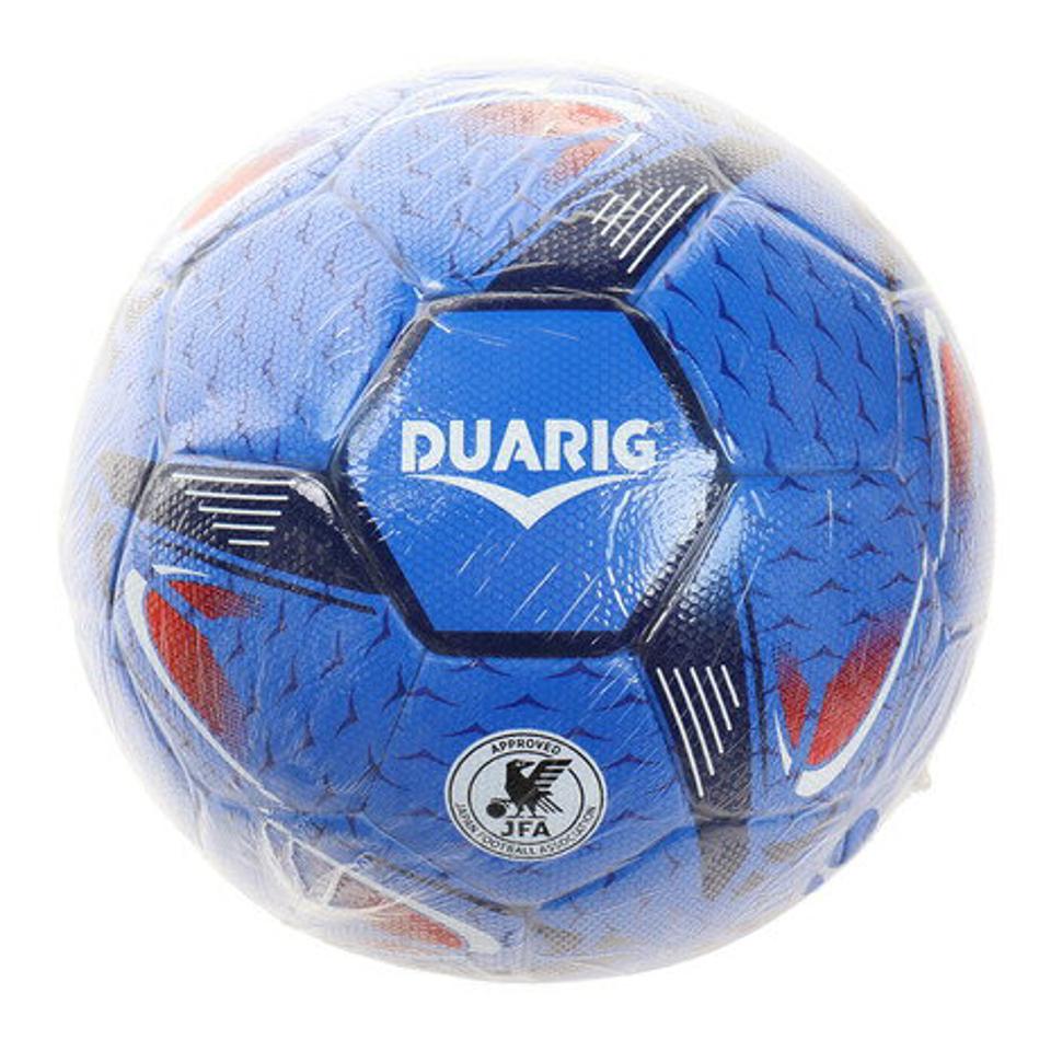 デュアリグ（DUARIG）（メンズ）FUSION ハイブリッド サッカー5号検定球 781D9IM5753 BLU 自主練