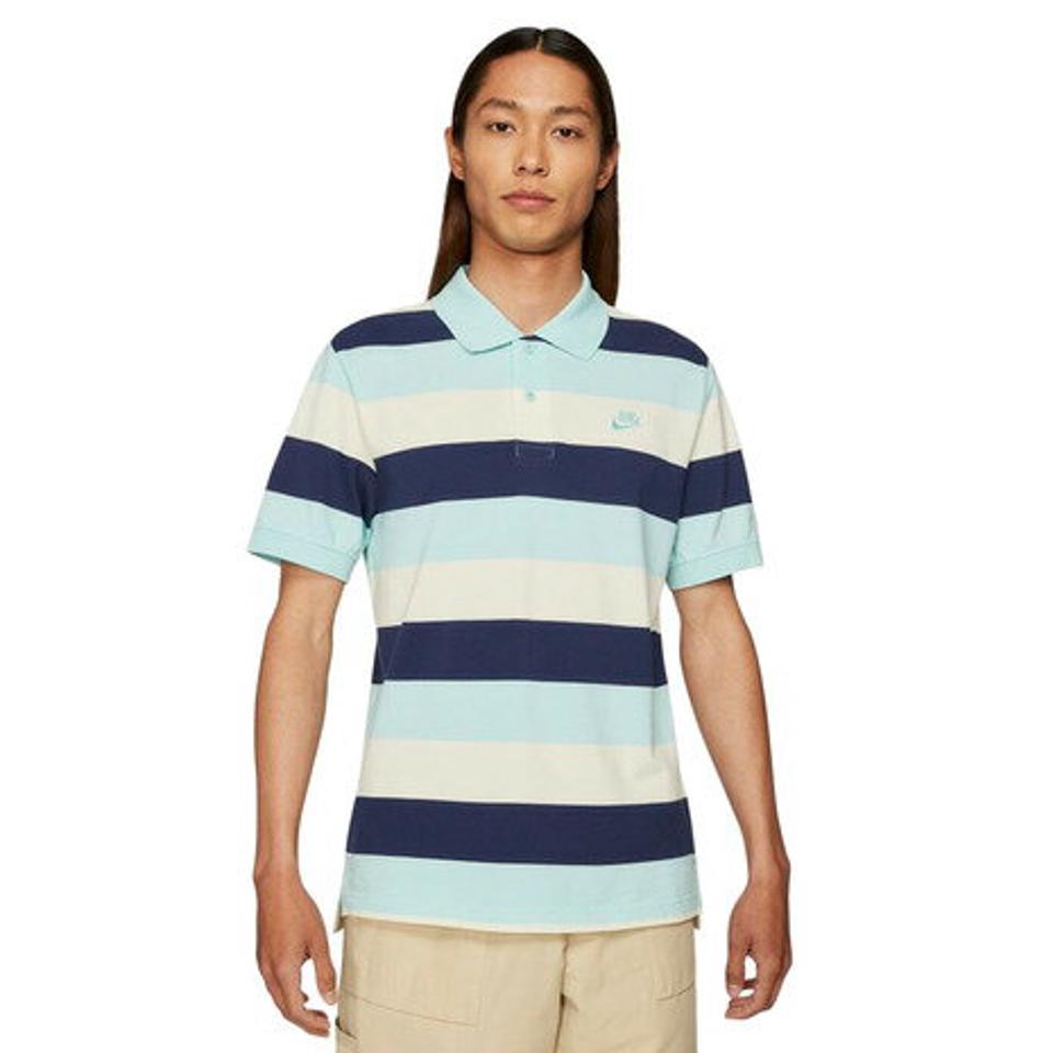 ナイキ（NIKE） スポーツウェア ストライプ ポロシャツ CJ4466-382 （メンズ）