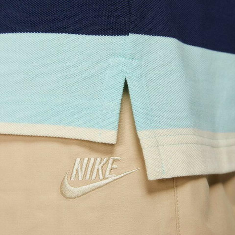 ナイキ（NIKE） スポーツウェア ストライプ ポロシャツ CJ4466-382 （メンズ）
