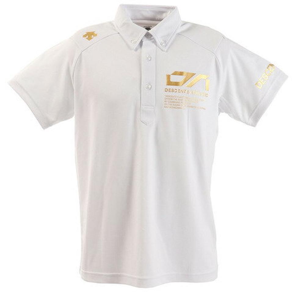 【2/5 24h限定 エントリー＆対象4店舗買い回りで最大P10倍！】デサント（DESCENTE）（メンズ）ドライプラス ポロシャツ DX-C0039XB WH