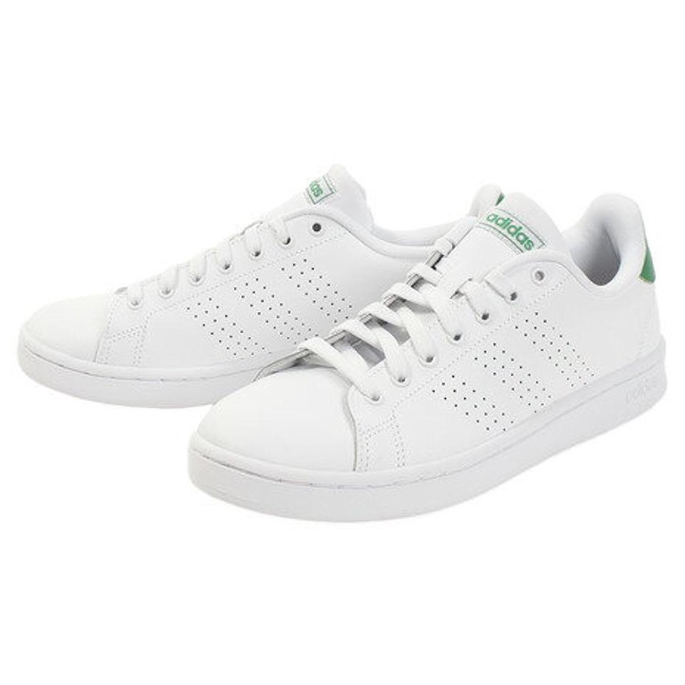 アディダス（adidas） スニーカー ADVANCOURT LEA U F36424 スポーツシューズ ホワイト 白 通学 学生 （メンズ）