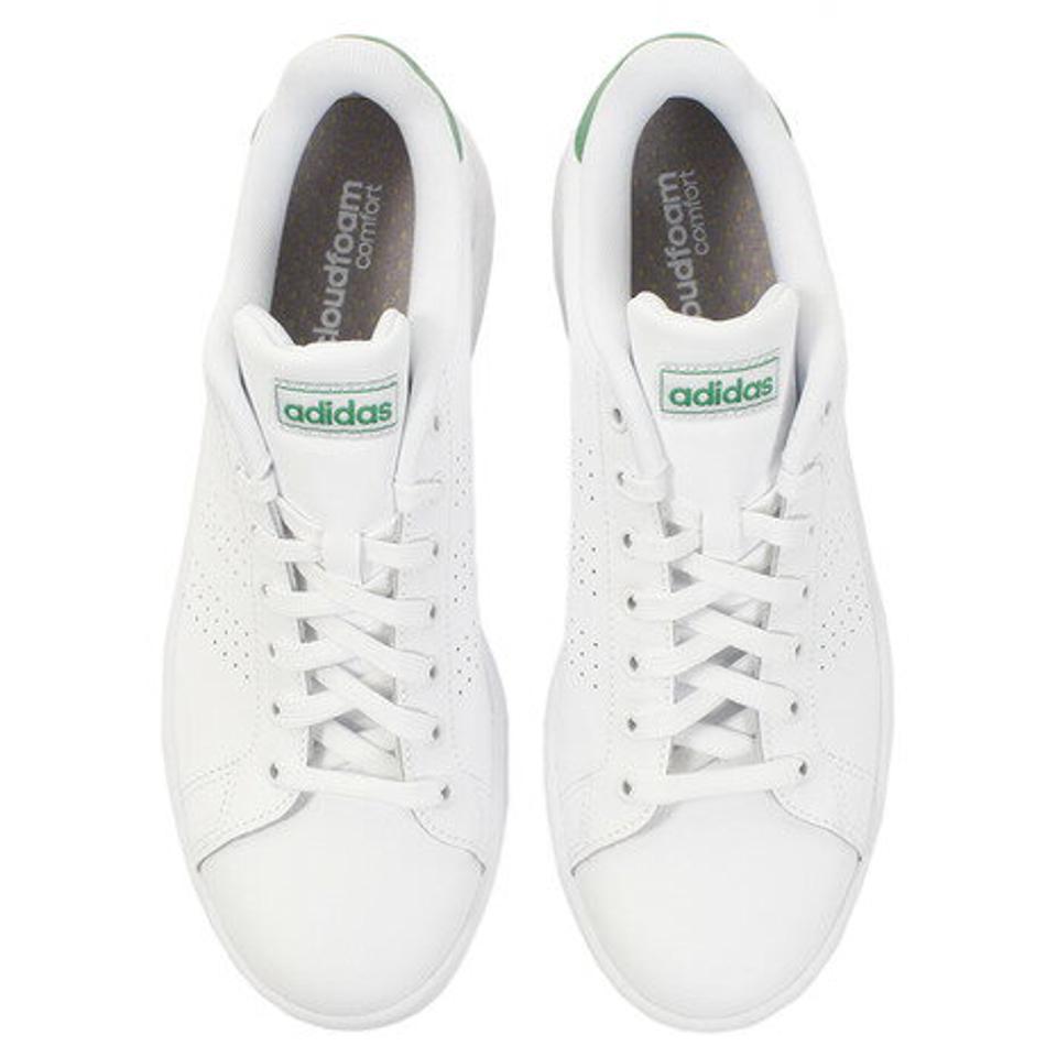 アディダス（adidas） スニーカー ADVANCOURT LEA U F36424 スポーツシューズ ホワイト 白 通学 学生 （メンズ）