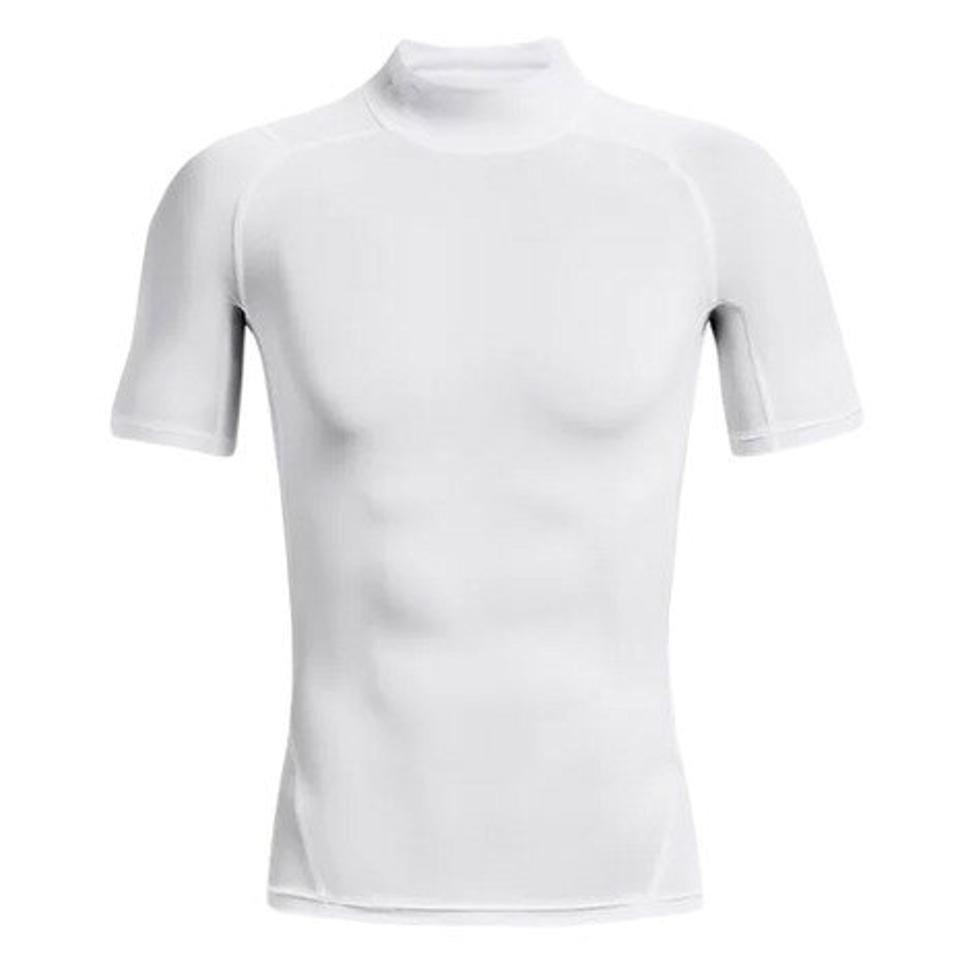 アンダーアーマー（UNDER ARMOUR） ヒートギアアーマー コンプレッション モック ショートスリーブ シャツ 1372586 100 （メンズ）