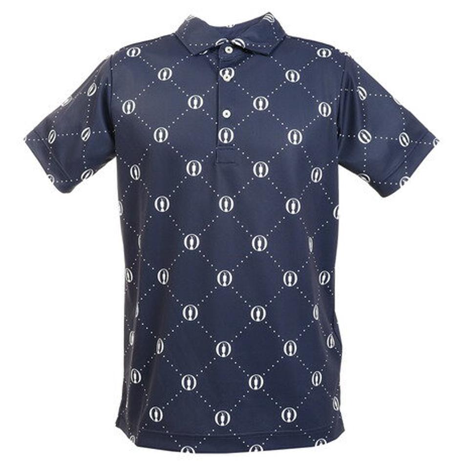 ジ・オープン（THE OPEN） ゴルフウエア メンズ モノグラムプリントポロシャツ 171-22342-098 （メンズ）