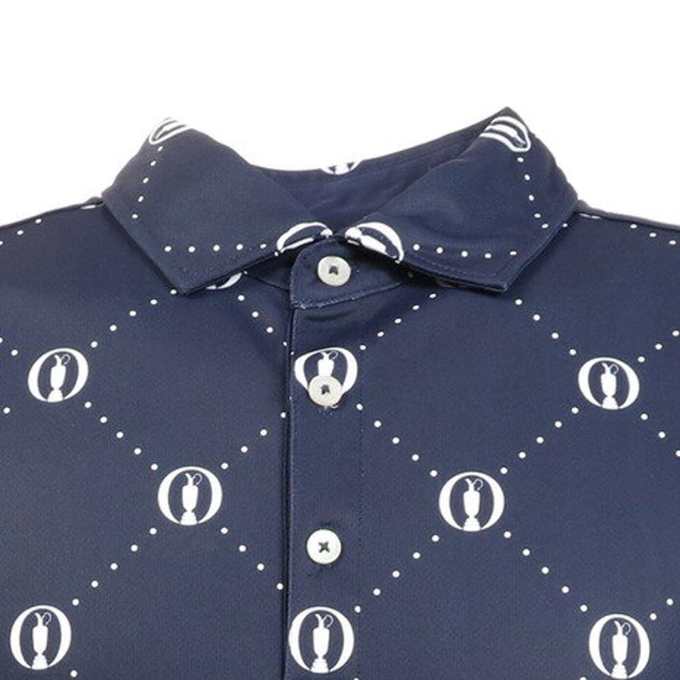 ジ・オープン（THE OPEN） ゴルフウエア メンズ モノグラムプリントポロシャツ 171-22342-098 （メンズ）