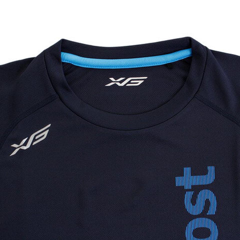 エックスティーエス（XTS） ドライプラス 15テニスシャツ 732G9TF3504 NVY （メンズ）